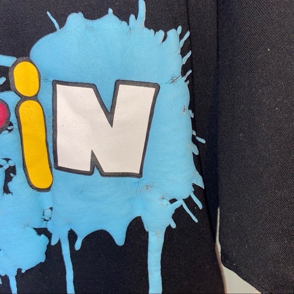 Studio 23 Concept Color Block Drippin Graphic Tee - Picture 5 of 6